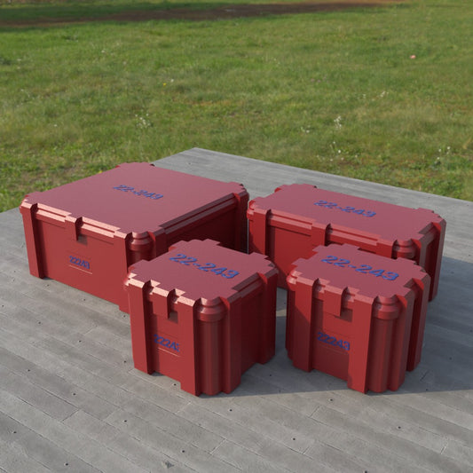 Filamelt Munitionsbox / .22-243 / ‘Klappdeckel’ / Patronenbox, Ammo Box - 3D-Druck aus dem Westerwald