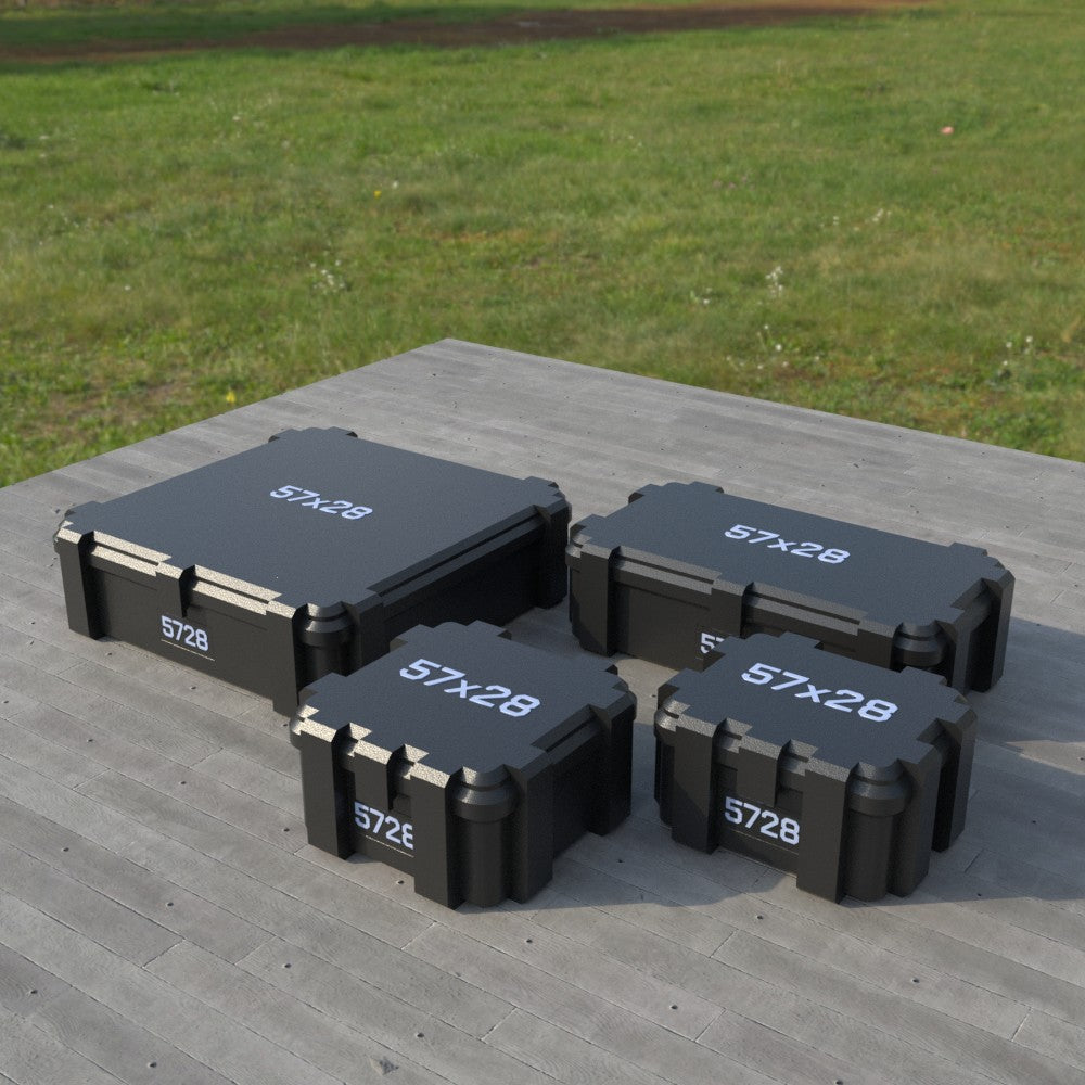 Filamelt Munitionsbox / 5.7x28 / ‘Klappdeckel’ / Patronenbox, Ammo Box - 3D-Druck aus dem Westerwald