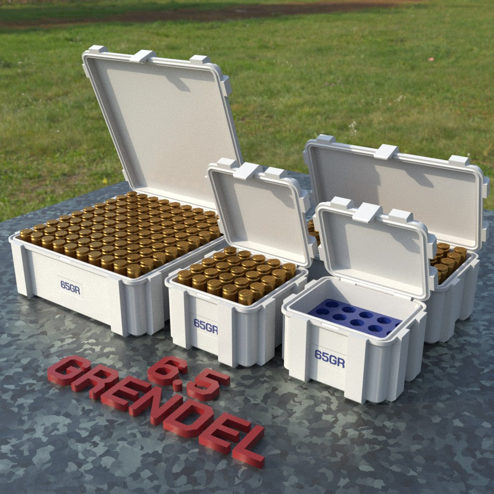 Filamelt Munitionsbox / 6.5mm Grendel / ‘Klappdeckel’ / Patronenbox, Ammo Box - 3D-Druck aus dem Westerwald