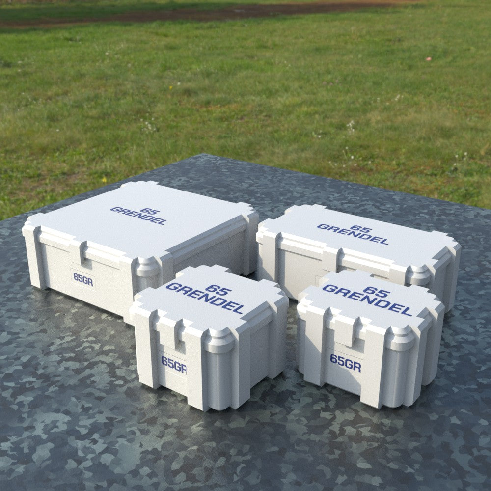 Filamelt Munitionsbox / 6.5mm Grendel / ‘Klappdeckel’ / Patronenbox, Ammo Box - 3D-Druck aus dem Westerwald