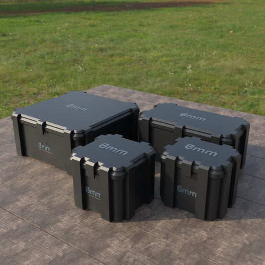 Filamelt Munitionsbox / 6mm Creedmoor / ‘Klappdeckel’ / Patronenbox, Ammo Box - 3D-Druck aus dem Westerwald