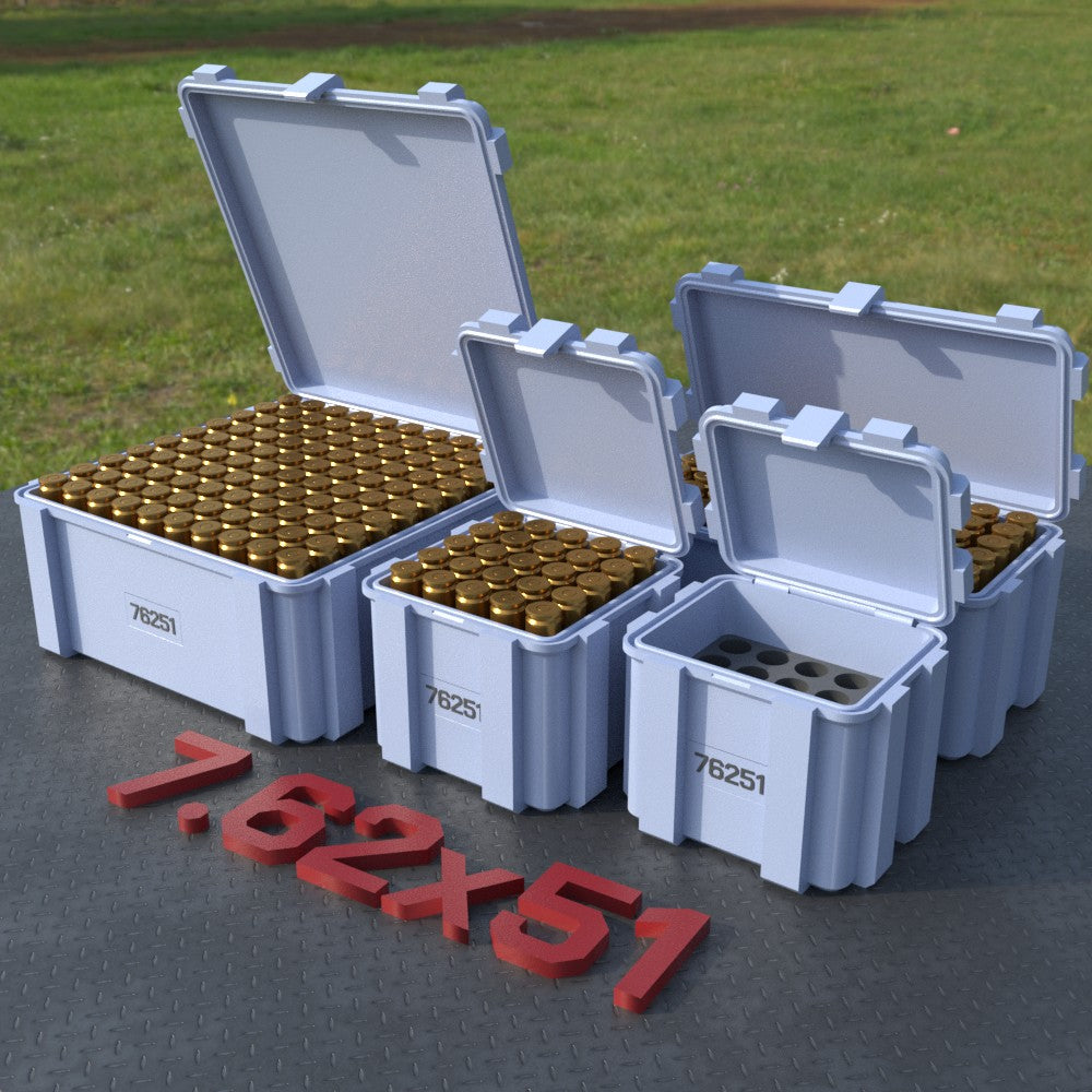 Filamelt Munitionsbox / 7.62x51 NATO / ‘Klappdeckel’ / Patronenbox, Ammo Box - 3D-Druck aus dem Westerwald