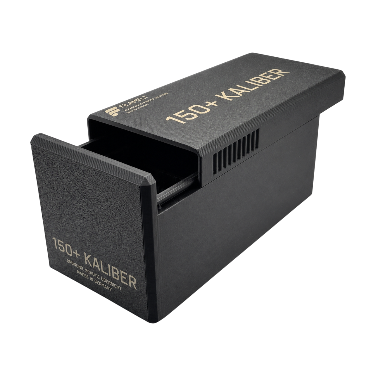 Filamelt Munitionsbox / 'Schiebedeckel' / Patronenbox, Ammo Box - 3D-Druck aus dem Westerwald