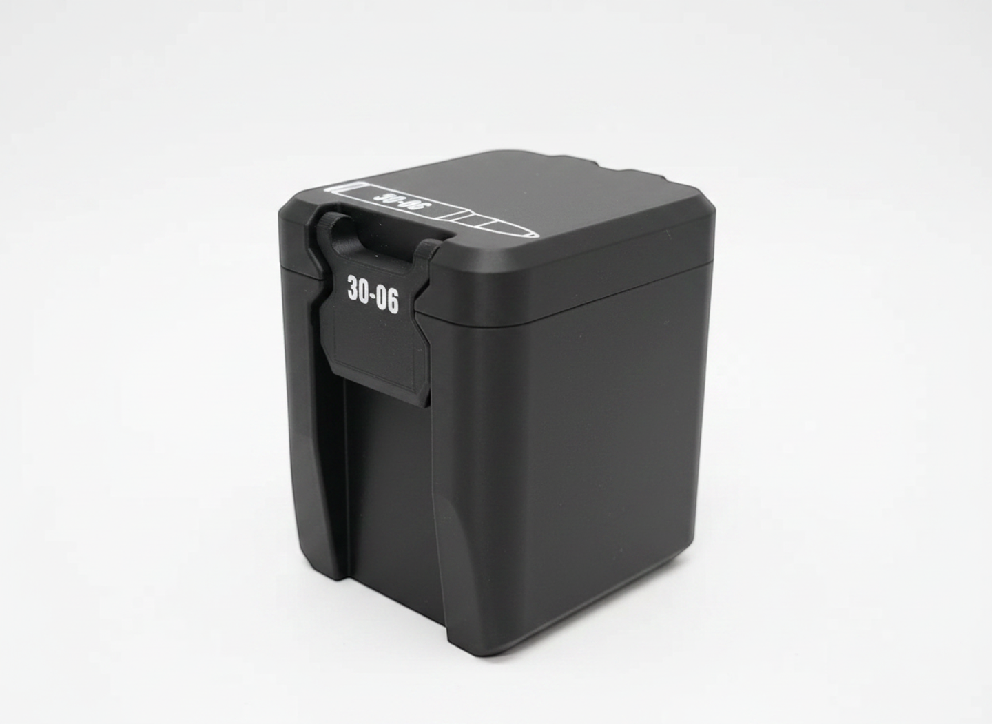 Filamelt Munitionsbox / 30-06 Springfield / 'Klappdeckel' / Patronenbox, Ammo Box - 3D-Druck aus dem Westerwald