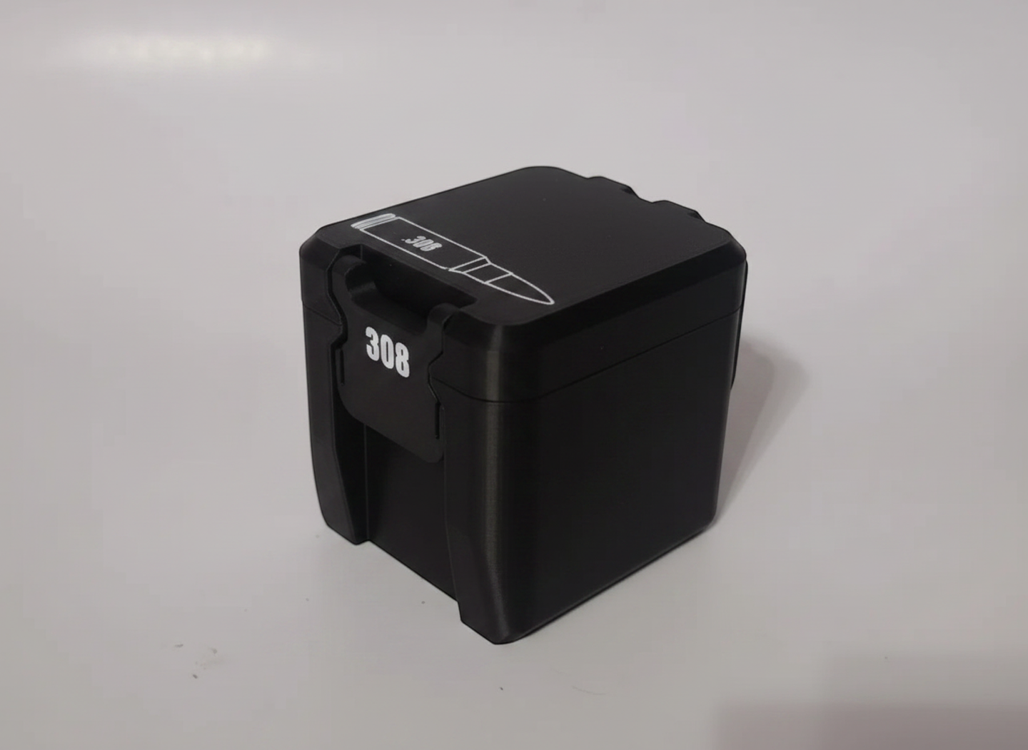Filamelt Munitionsbox / 308 Winchester / 'Klappdeckel' / Patronenbox, Ammo Box - 3D-Druck aus dem Westerwald