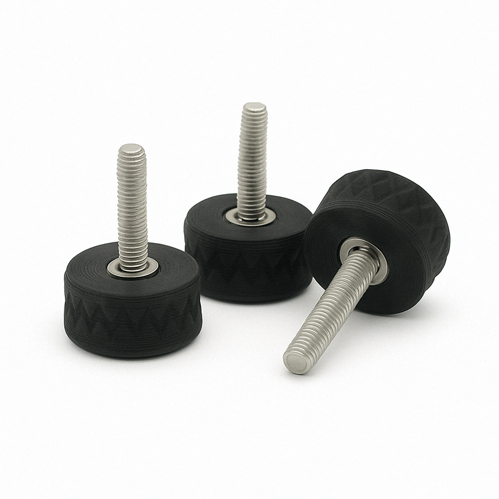 Ersatzteil: HT-X3005 / HT-X3006 Multi-Aufnahme - Daumenschraube (3 Stück) - 3D-Druck aus dem Westerwald