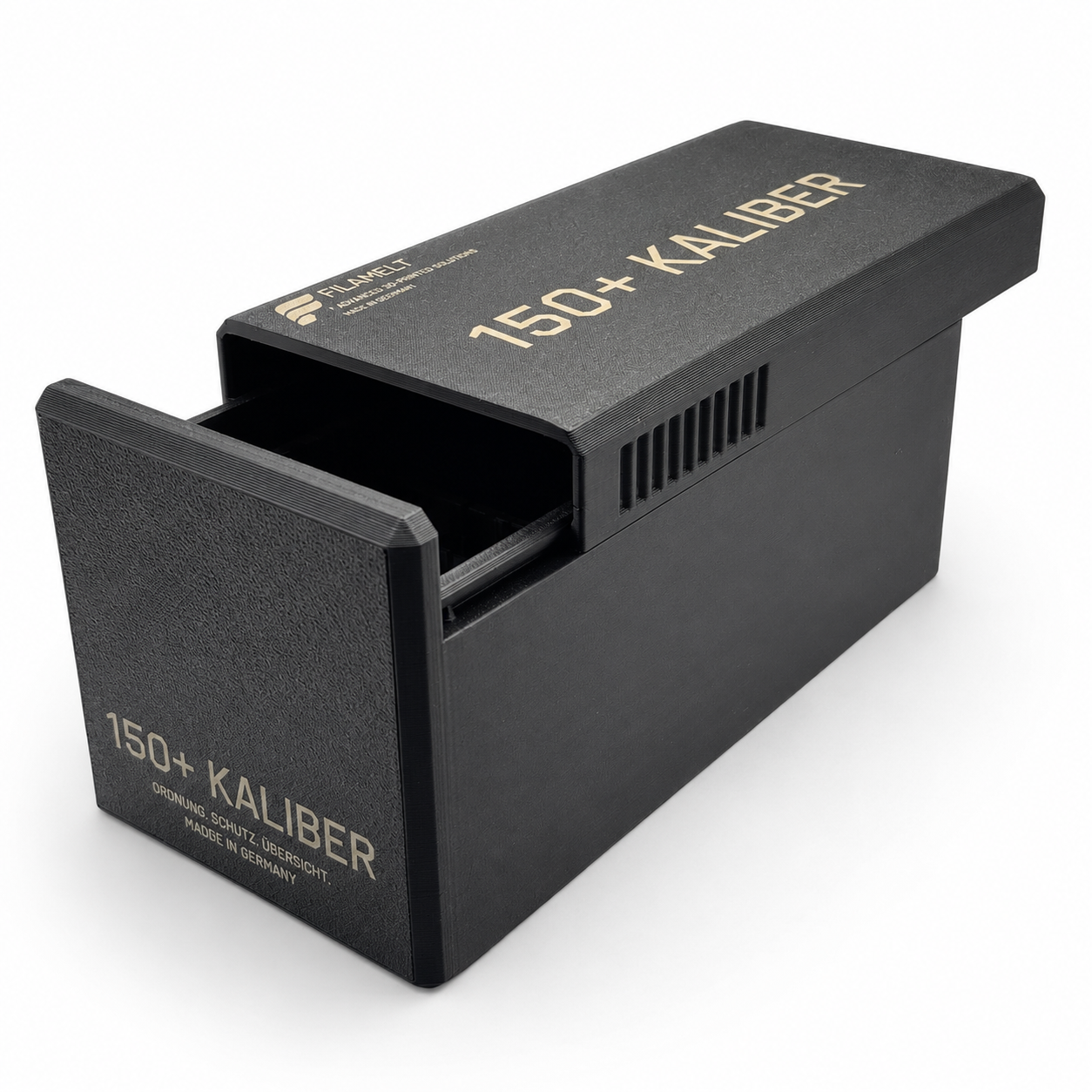 Filamelt Munitionsbox / .223 Remington / ‘Schiebedeckel’  / Patronenbox, Ammo Box