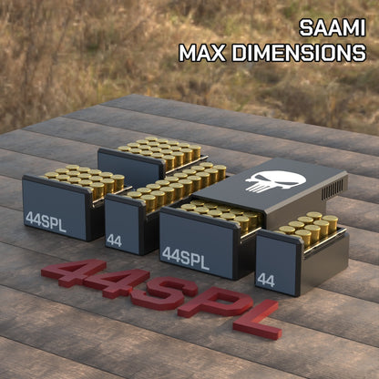 Filamelt Munitionsbox / .44 Special / ‘Schiebedeckel’  / Patronenbox, Ammo Box