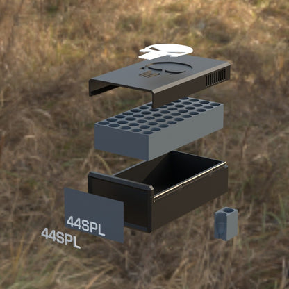 Filamelt Munitionsbox / .44 Special / ‘Schiebedeckel’  / Patronenbox, Ammo Box