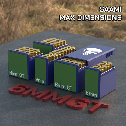 Filamelt Munitionsbox / 6mm GT / ‘Schiebedeckel’  / Patronenbox, Ammo Box
