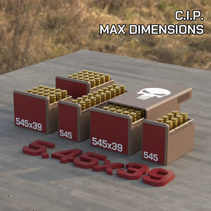 Filamelt Munitionsbox / 5.45x39mm / ‘Schiebedeckel’  / Patronenbox, Ammo Box